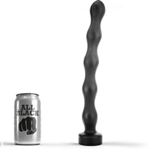 ALL BLACK - PLUG SFERA ANALE 32 CM